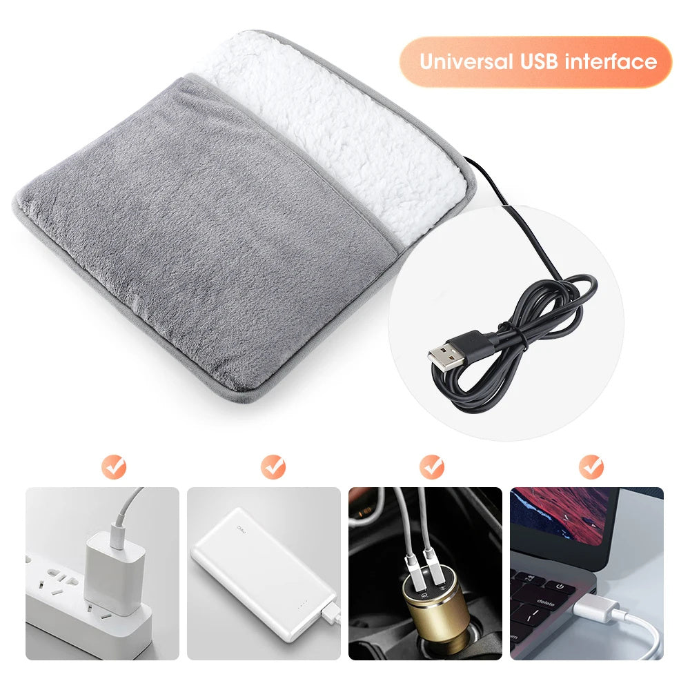 "🍂Autumn essential - Plush Electric Foot Heating Pad (Free Uk Shipping)"