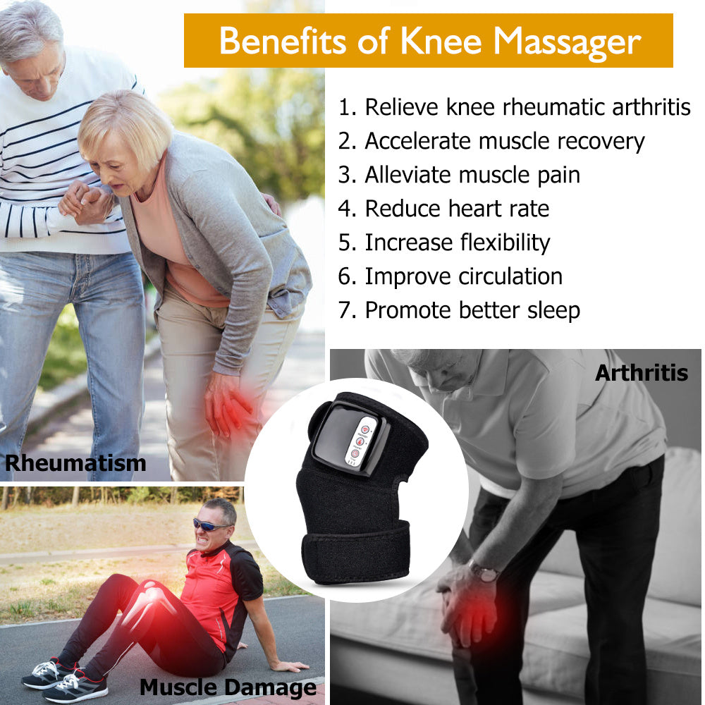 Electric Infrared Heating Knee Massager Elbow Joint Support