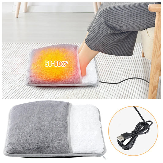 "🍂Autumn essential - Plush Electric Foot Heating Pad (Free Uk Shipping)"