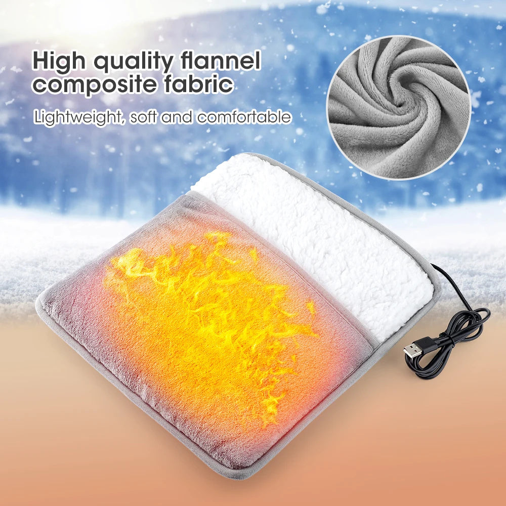 "🍂Autumn essential - Plush Electric Foot Heating Pad (Free Uk Shipping)"